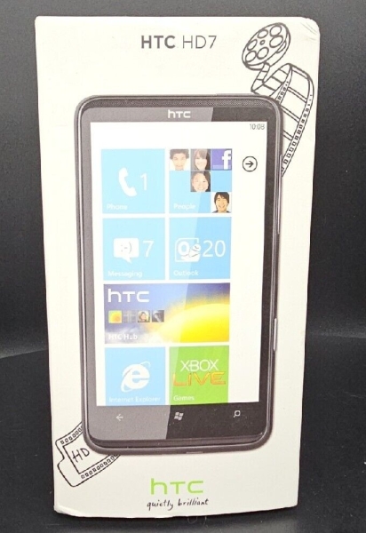 HTC HD7 T9292 16GB schwarz – Windows 5MP 3G Smartphone (O2) sehr guter Zustand