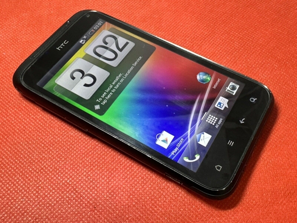 HTC Incredible S PG32130 entsperrt schwarz Smartphone