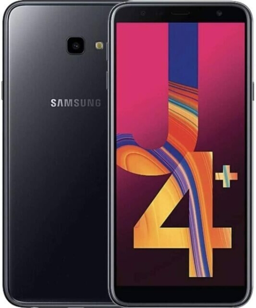Samsung Galaxy J4 Plus 32GB Smartphone schwarz gold sehr guter Zustand entsperrt
