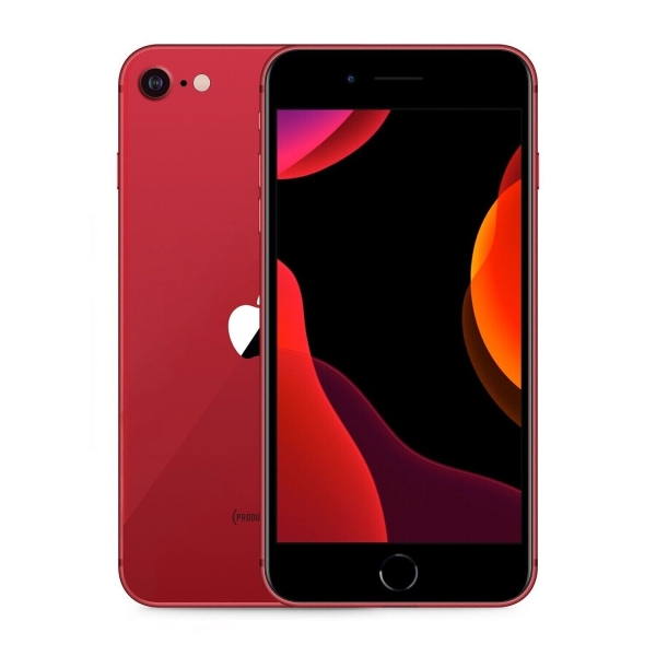 S48_Smartphone Apple IPHONE SE2020 Se 2020 64GB Rot Leicht Fein