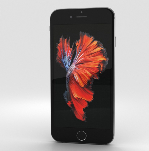 Apple iPhone 6s – 64GB – Spacegrau, nicht zugänglich, Display geknackt