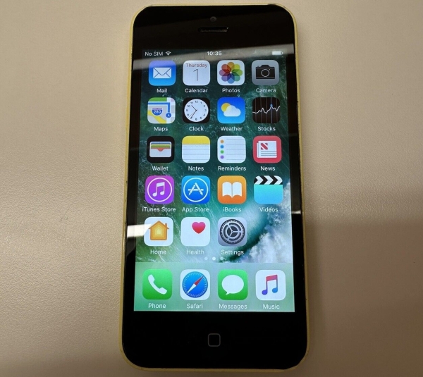 Apple iPhone 5C A1507 – gelb – 8GB (O2) Smartphone Handy
