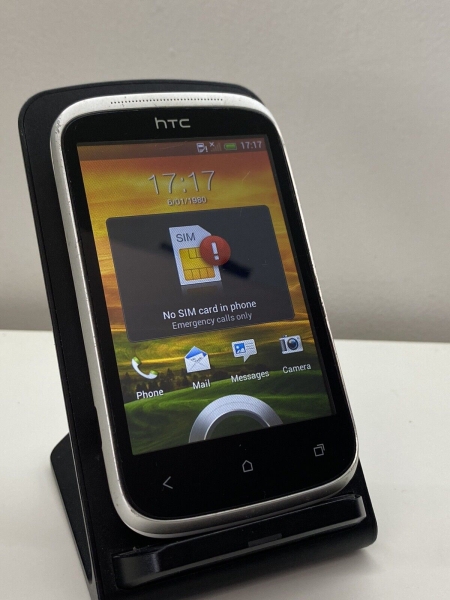 HTC Desire C weiß 4GB gesperrt Tesco Handy Smartphone
