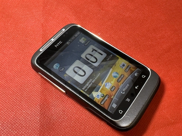 HTC Wildfire S braun (entsperrt) Smartphone