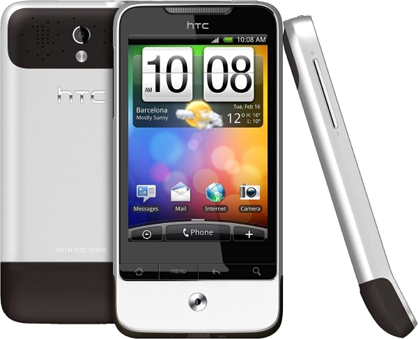 HTC Legend Android Touch Smartphone silber – Klasse A++ Top Zustand