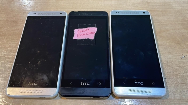 Restposten X3 HTC One Mini Android Smartphone – defekt als Ersatzteile & Reparaturen