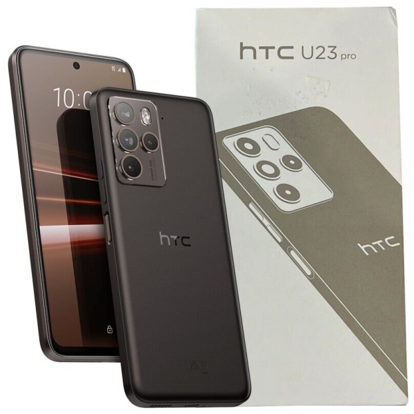 HTC U23 Pro 5G (Kaffee schwarz) 256GB + 12GB RAM Android Smartphone – entsperrt