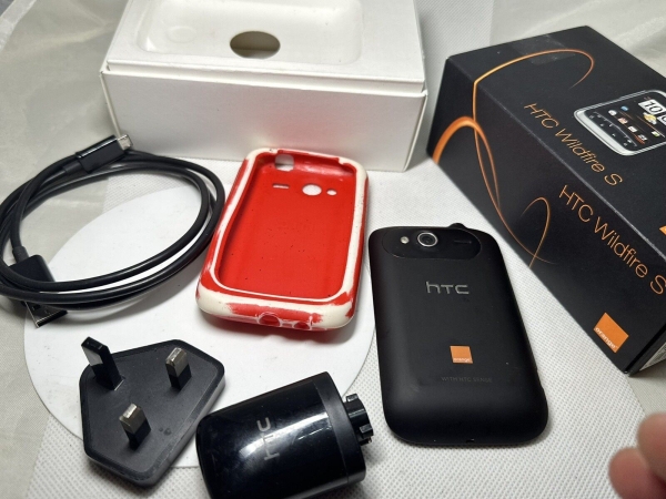 HTC Wildfire S – Schwarz (entsperrt) Smartphone verpackt