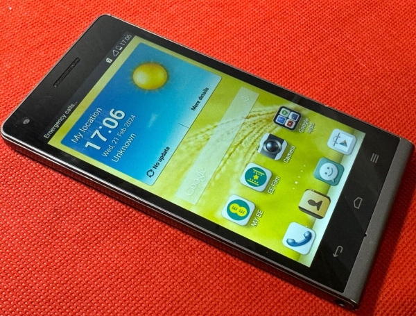 Huawei G535-L11 Kestrel aus EE grau (entsperrt) Smartphone