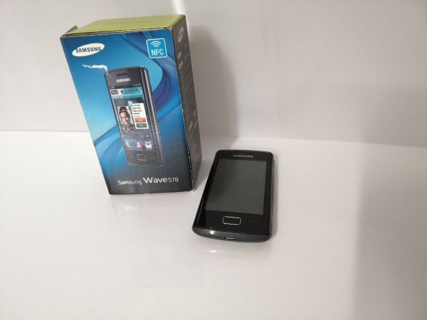 Samsung  Wave GT-S5780 – Ebony Black (Ohne Simlock) Smartphone