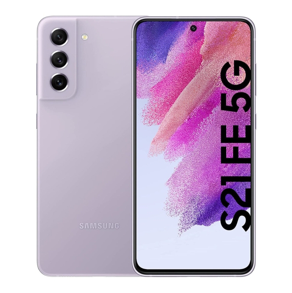 Samsung Galaxy S21 FE 5G G990B/DS Smartphone 128GB Lila Lavender – Exzellent