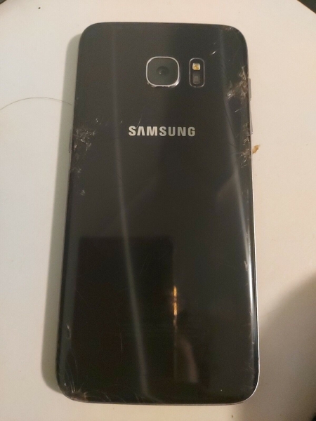Samsung Galaxy S7 edge SM-G935F – 32GB – schwarz Onyx (entsperrt) defekt rosa Linie