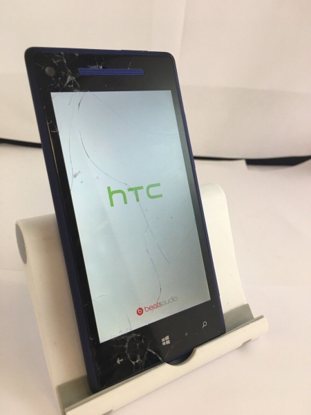 HTC 8X Blau entsperrt Android Smartphone Riss