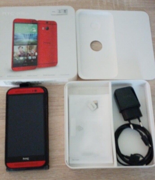 HTC  One – 32GB – Glamour Red (Ohne Simlock) Smartphone