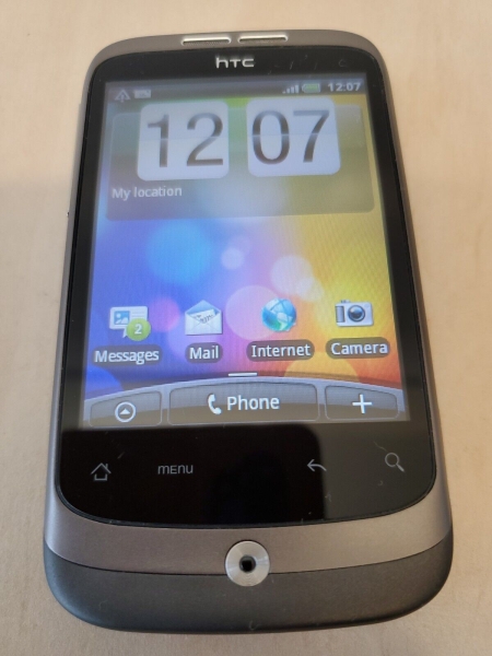 HTC Wildfire A3333 – braun (entsperrt) Smartphone verpackt