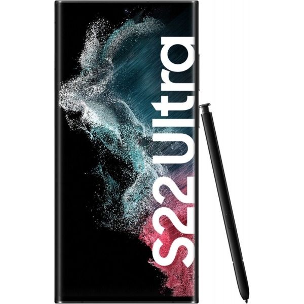 Samsung Galaxy S22 Ultra S908 5G (128GB) Smartphone phantom black Quad-Kamera