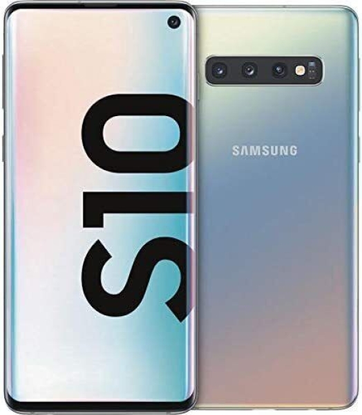Samsung Galaxy S10 G973F/DS Smartphone 128GB Prism Silver Silber – Sehr Gut