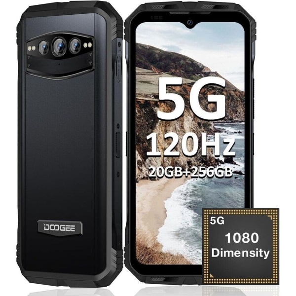 DOOGEE V30T 5G robustes Smartphone 12GB+256GB Android 12 108MP Kamera NFC