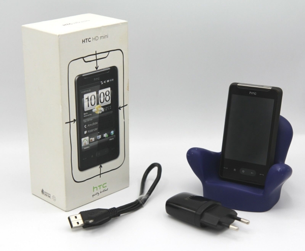 HTC HD mini Smartphone Schwarz – Guter Zustand