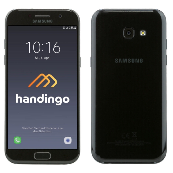 Samsung Galaxy A5 (2017) SM-A520F 32GB Smartphone Ohne Simlock Schwarz Wie Neu