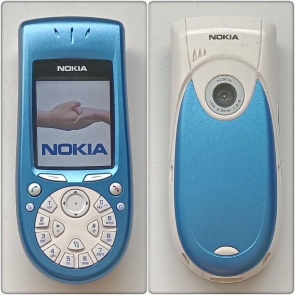 Nokia 3650 Handy (entsperrt) mit 32MB MMC Speicherkarte.