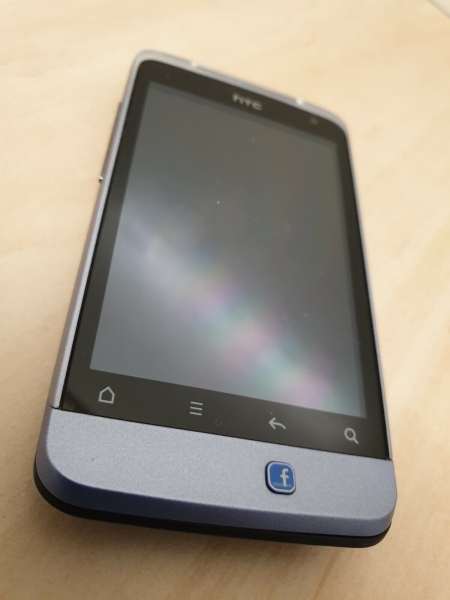 HTC Wildfire A3333 – hellblau (entsperrt) Smartphone