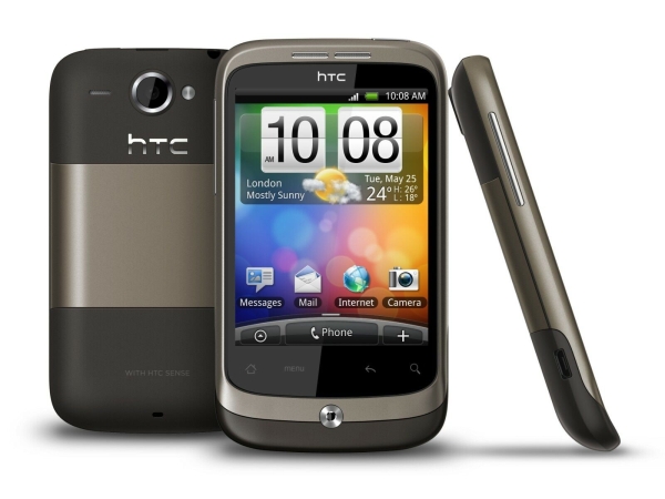 HTC Wildfire Mokka braun Smartphone
