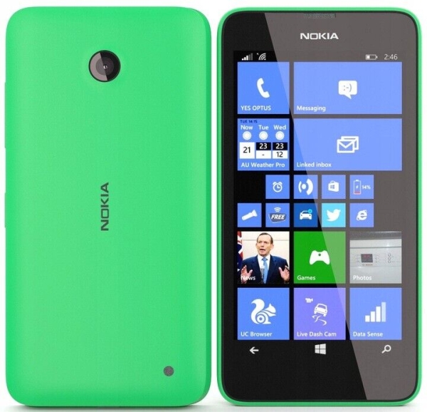 Grün Smartphone Nokia Lumia 635 1GB RAM 8GB 4,5″ IPS LTE 5 Mpx Win Phone 8.1