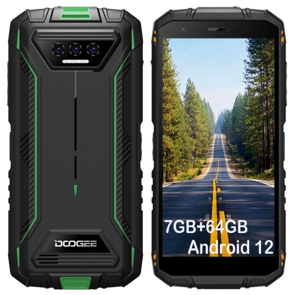 DOOGEE S41Pro Outdoor Smartphone 6300mAh 7GB+64GB Android 12 Handy Ohne Vertrag