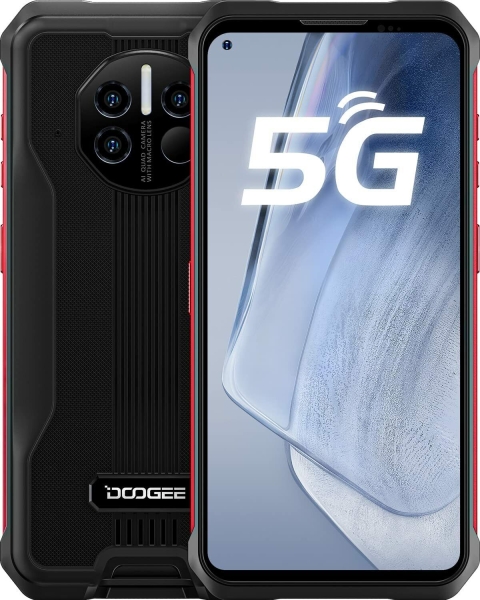 5G Robustes Smartphone, Doogee V10 2021 Robustes Telefon, 8GB + 128GB, 8500mAh 33W N5