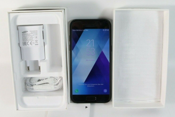 SAMSUNG Galaxy A3 (2017) SM-A320FL 4,7 Zoll 16GB Android Smartphone Schwarz