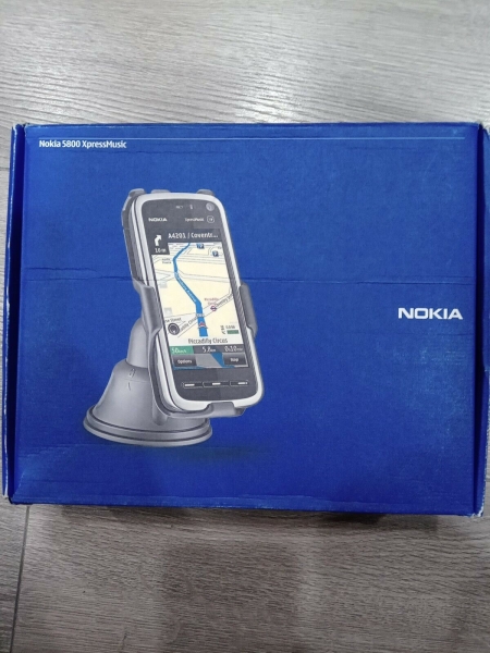 Nokia XpressMusic 5800 – Schwarz (Gesperrter Status unbekannt) Smartphone Handy