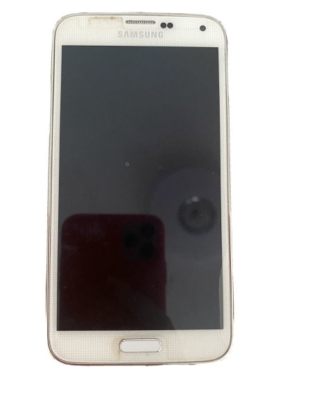 Samsung  Galaxy S5 SM-G900F – 16GB Shimmery White (Ohne Simlock) Smartphone VHB