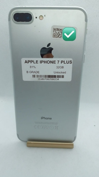 Apple iPhone 7 Plus 32GB silber entsperrt Smartphone Zustand Grade A