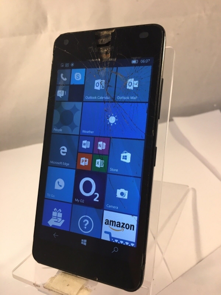 Nokia Lumia 550 schwarz Vodafone Netzwerk Smartphone Riss