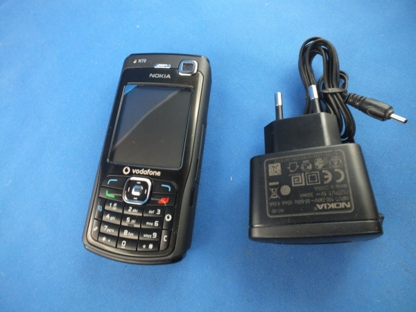 Original Nokia  N70 – Schwarz (Ohne Simlock) Smartphone Black Unlocked Vodafoone