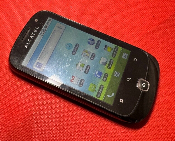 Alcatel One Touch OT-990 – Smartphone schwarz (entsperrt)
