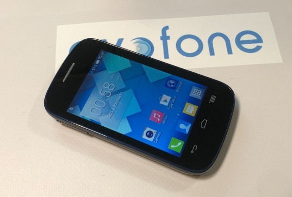 Alcatel One Touch Pop C1 (4015X) Smartphone, blau/schwarz, getestet, 3G, entsperrt