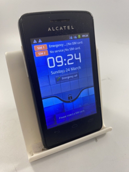 Alcatel Pixi 4007D schwarz entsperrt 512MB 3,5″ 2MP 256MB Android Smartphone