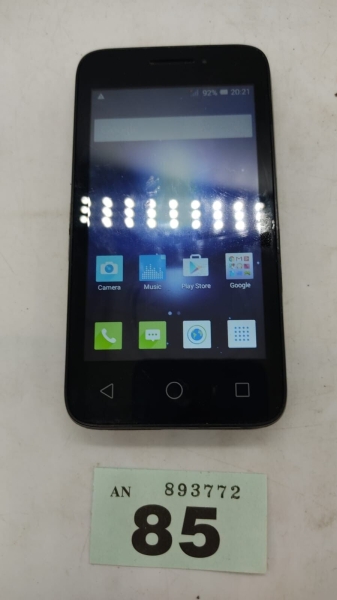 Alcatel Pixi 3 4 4013x schwarz O2 4GB 512MB RAM Android Smartphone Gerät nur verwenden