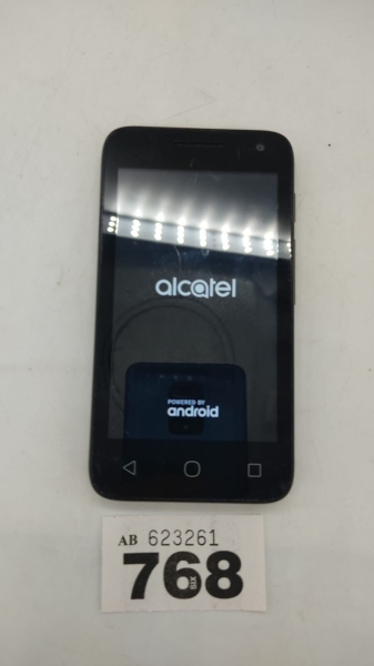 Alcatel OneTouch Pixi 4 4″ 4GB schwarz Tesco Smartphone Android. Getestet funktionsfähig