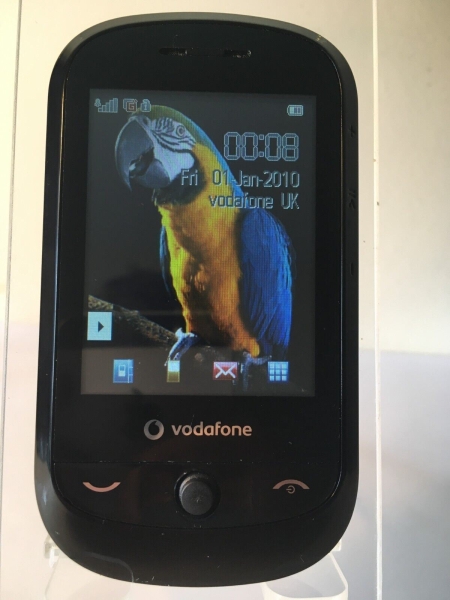 Alcatel Vodafone 543 – Schwarz (entsperrt) Smartphone Handy einfach