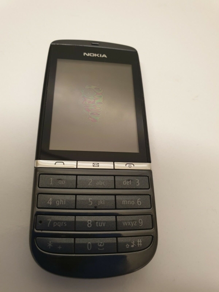 Nokia Asha 300 – Graphit (T-Mobile/EE/Virgin) Handy