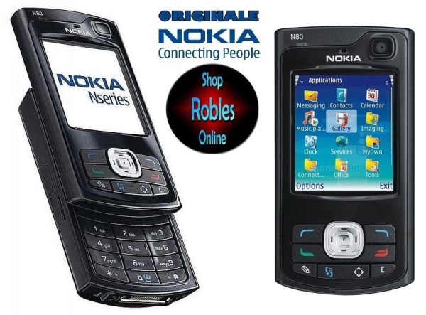 Nokia N80 Black (Ohne Simlock) Smartphone 3,2MP WLAN 3G MP3 Radio Finland TOP
