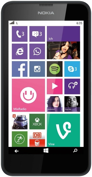 Nokia Lumia 635 Smartphone 4,5 Zoll Schwarz #gut