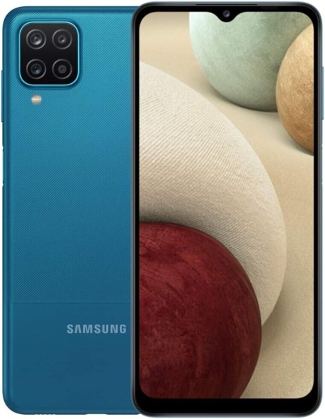 Samsung Galaxy A12 64GB entsperrt Android Smartphone, blau – Qualität sehr gut
