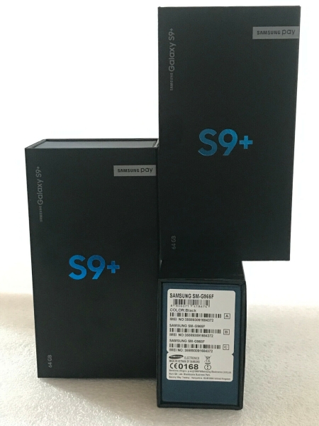 Samsung Galaxy S9+ ✔64GB ✔Midnight Black ✔SM-G965F/DS ✔SMARTPHONE ✔NEU & OVP