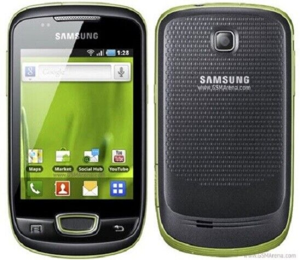 Samsung Galaxy Mini GT-S5570I – Lime Green (Ohne Simlock) Smartphone -Wie Neu !