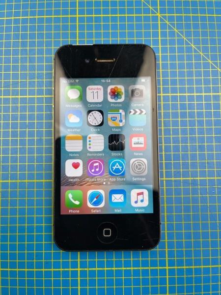 Apple iPhone 4S schwarz 8GB entsperrt iOS Touchscreen Smartphone 3,5″ Bildschirm displsy