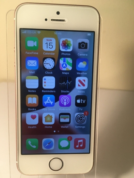 Apple iPhone SE A1723 – Weißroségold – 16GB (entsperrt) Smartphone Handy